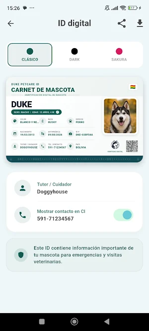 Duke PetCare: Salud y Mascotas Screenshot 1