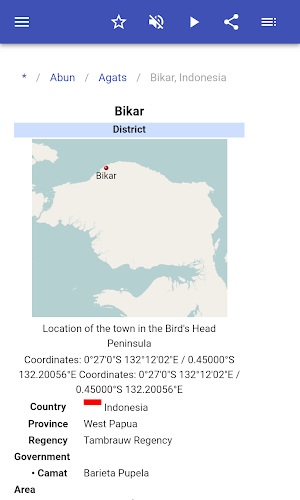 Districts in Indonesia Screenshot 3