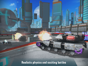Iron Tanks: Free Multiplayer Tank Shooting Games Screenshot 2