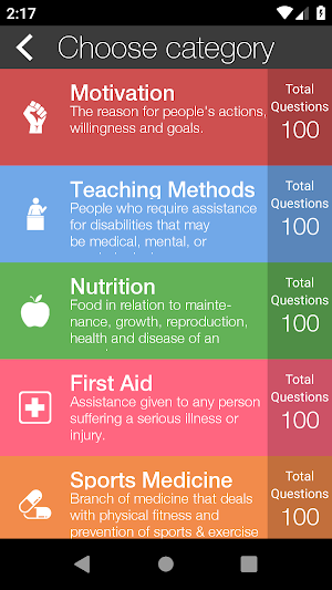 Personal Trainer Exam StudyToken Screenshot 2