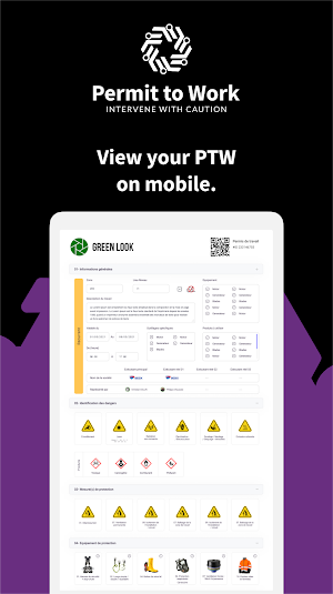 Permit to Work Screenshot 1