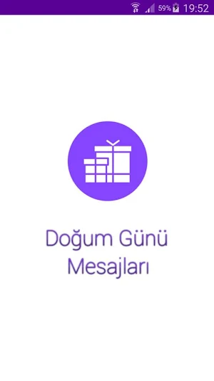 Doğum Günü Mesajları Screenshot 0