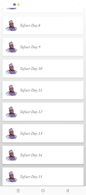 Prof Mansur Isah Yelwa Tafseer Screenshot 2