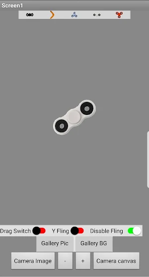 Fidget Spinner (Pics and Spin) Screenshot 1