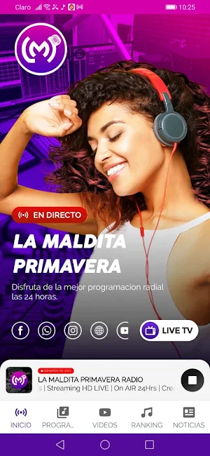 La Maldita Primavera Radio Screenshot 0