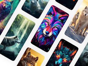 Wolf Wallpaper HD 4K Screenshot 1