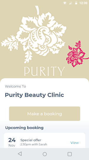 Purity Beauty Clinic Screenshot 0