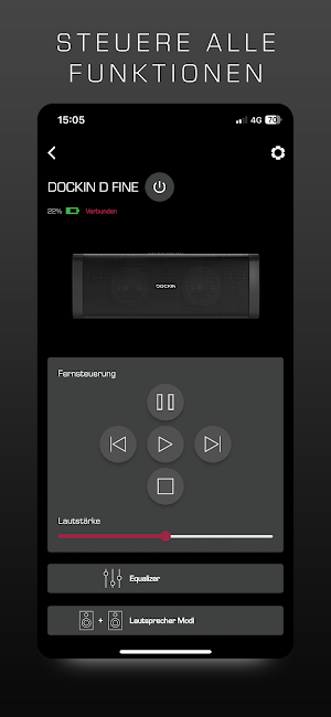 DOCKIN Sound App Screenshot 3