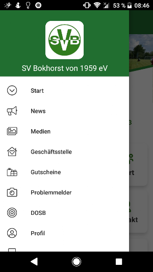 SV Bokhorst von 1959 e.V. Screenshot 2