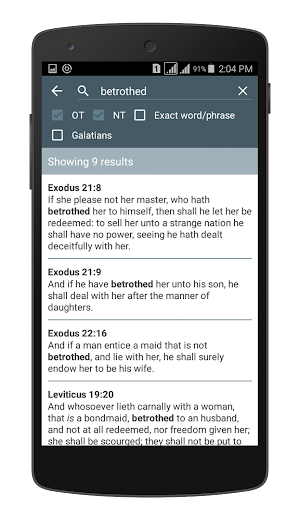 KJV Bible and Dictionary Screenshot 2