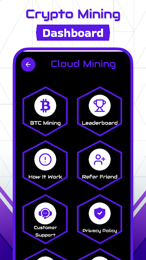 Giga BTC Mining Bitcoin Miner Screenshot 1
