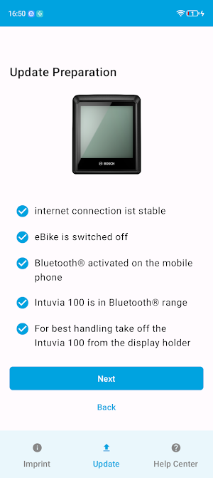Intuvia 100 Update Screenshot 1