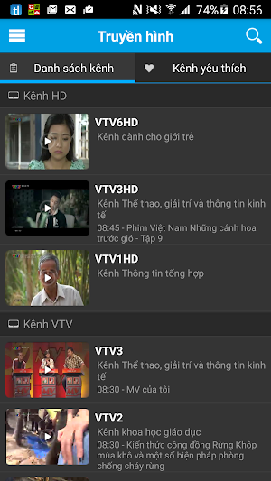 VinaPhone TV Screenshot 2