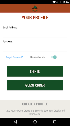 Northwest Pizza Company Screenshot 0