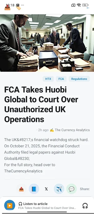 TCA: Crypto & Bitcoin News Screenshot 1
