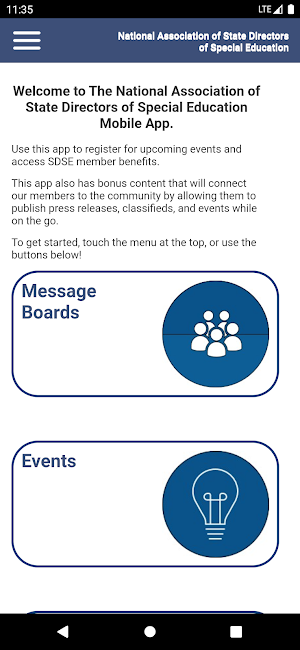NASDSE Mobile App Screenshot 0