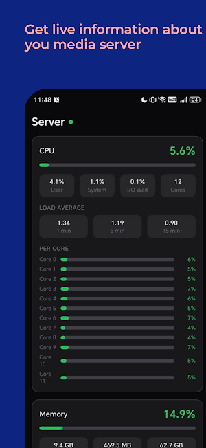 Dashboarr Screenshot 2