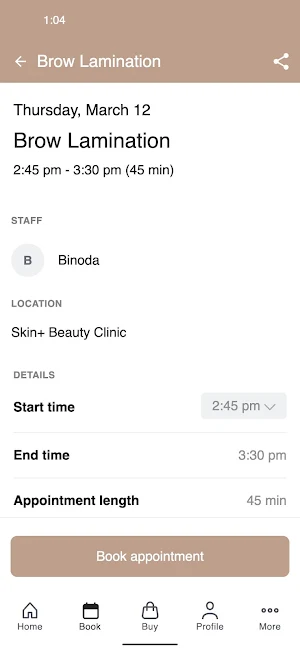 Skin+ Beauty Clinic Screenshot 2