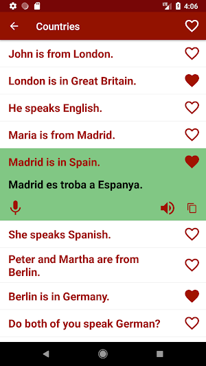 Learn Catalan Offline For Go Screenshot 1