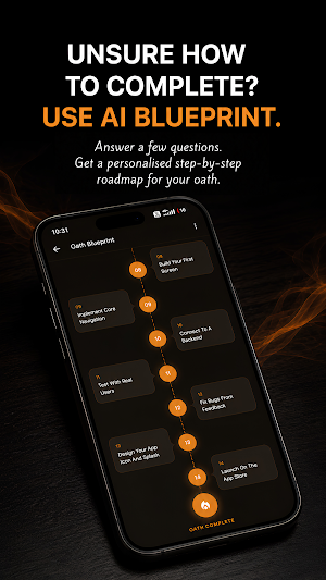 Oath Tracker - Commit & Focus Screenshot 2
