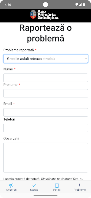 Gradistea App Screenshot 3
