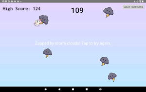 Unicorn Cloud Dodge Screenshot 1