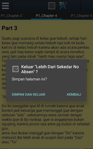 Lebih Dari Sekedar No Absen Screenshot 3