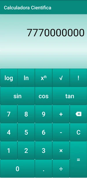 Calculadora Screenshot 1