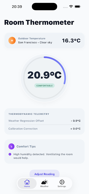 Room Temperature Checker Screenshot 1
