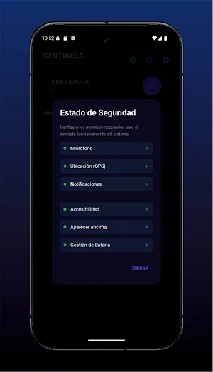 Centinela: Grabadora Legal Screenshot 3