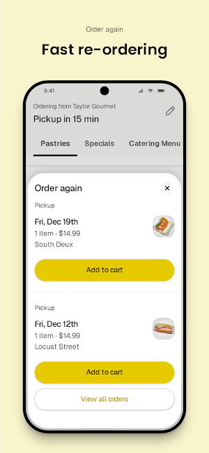 Taylor Gourmet To Go Screenshot 3