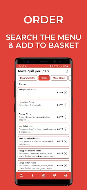 Maxs grill peri peri Screenshot 1