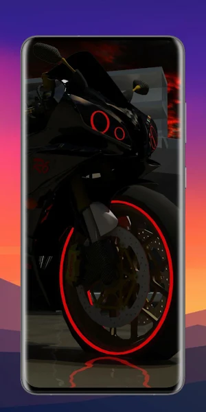Motorcycle 4K Wallpaper Screenshot 3
