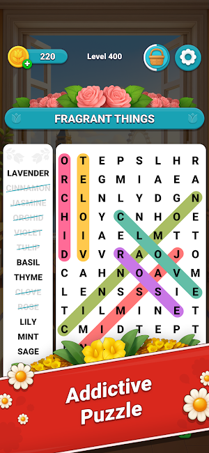 Blossom Word Search Screenshot 1