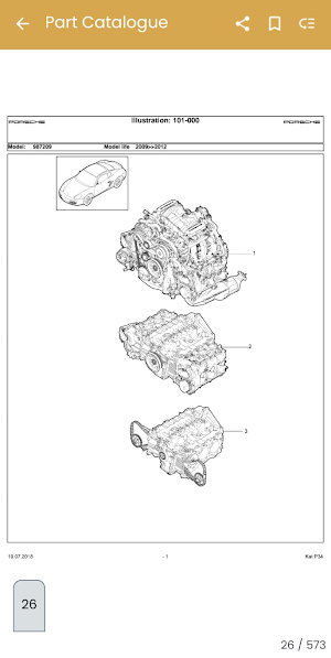 Porsche Parts & Maintenance Screenshot 0