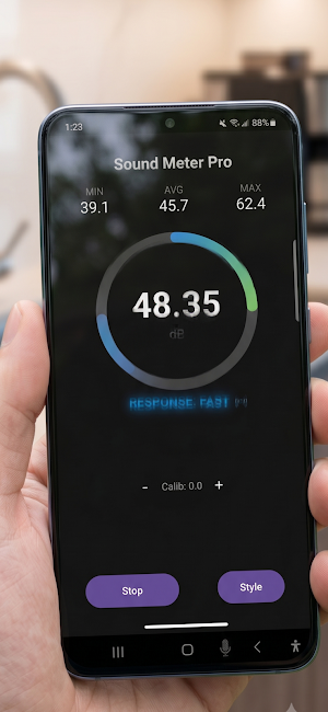 Sound Meter Pro Screenshot 1