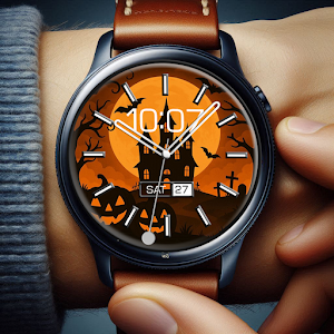 Key WF93 Halloween Watch Face Screenshot 1