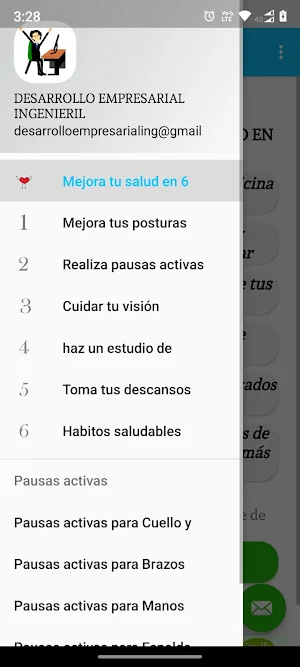 Bienestar y Salud Screenshot 2