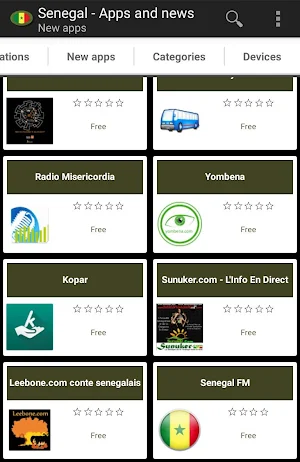 Senegalese apps Screenshot 1