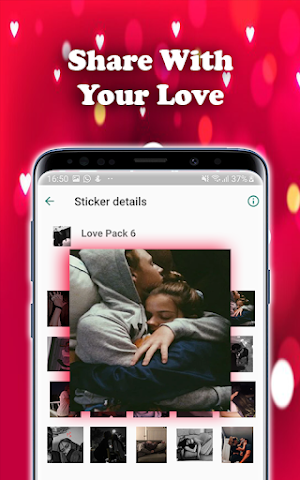 wasticker love Screenshot 2