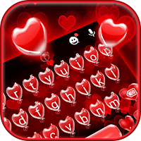 Red Balloon Hearts Theme