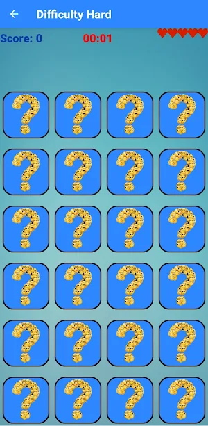Emoji Cards Memory Matching Screenshot 2