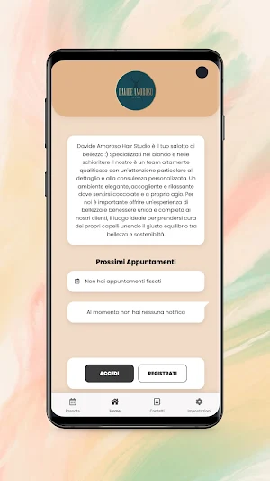 DAVIDE AMOROSO HAIR STUDIO Screenshot 1