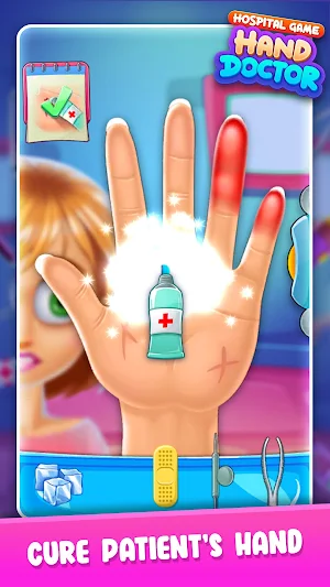 Hospital Game: Hand Doctor Screenshot 1