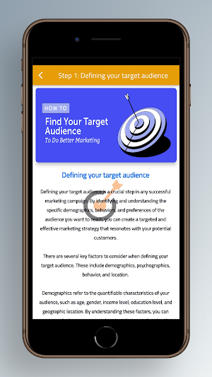 How To Get Marketing Target Screenshot 2
