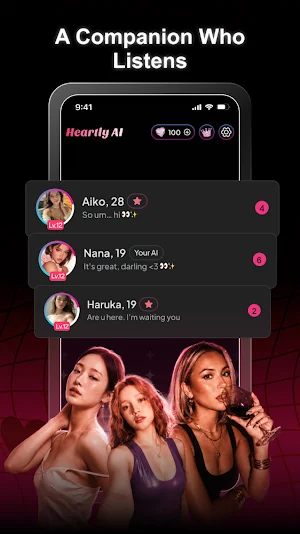 Heartly AI: Virtual Friend Screenshot 3