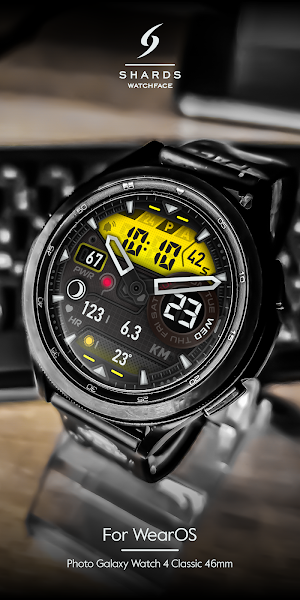 SH022 Watch Face, WearOS watch Screenshot 2