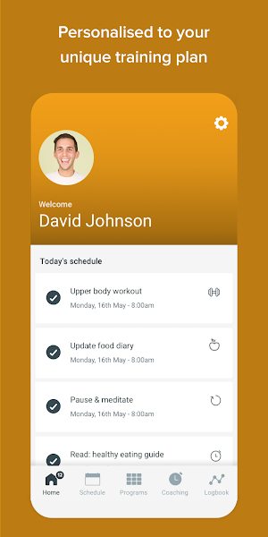 Tony Boyce Online Coaching Screenshot 1