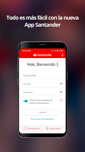 Santander Argentina Screenshot 1