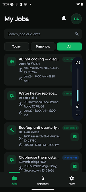 FieldCosts Screenshot 1